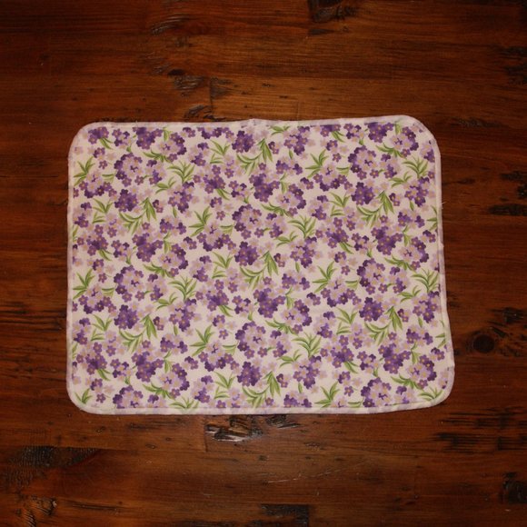 NEW Baby Burpees Cotton Burp Cloths 4 Pack - Pink - Picture 7 of 8